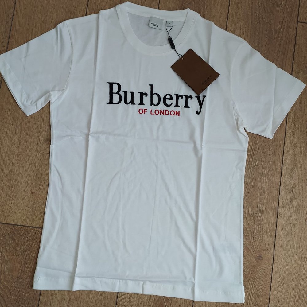 Burberry men's new season short sleveve shirt nwt